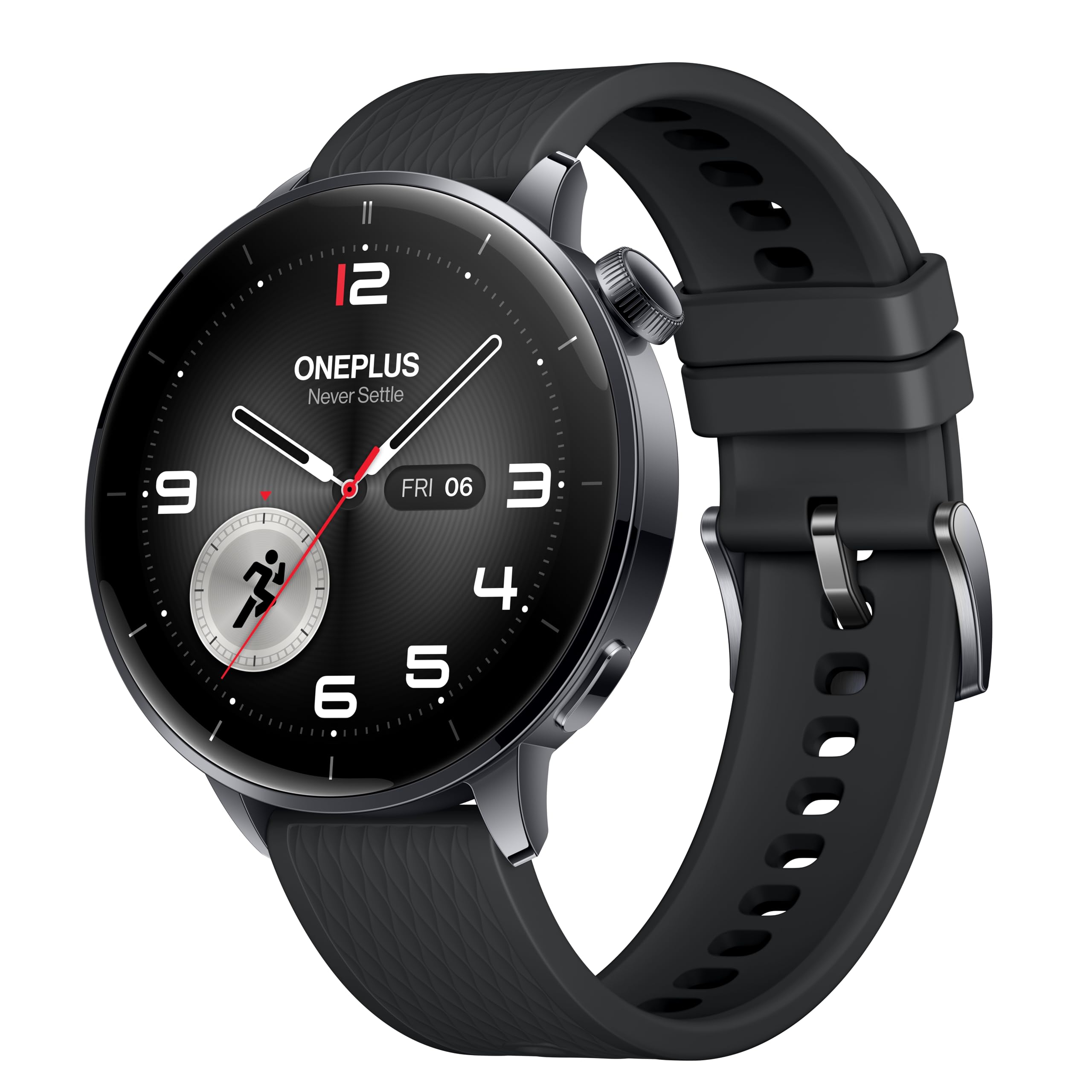 Amazon.com: OnePlus Watch 3 43mm Black Steel, WearOS, Black Steel